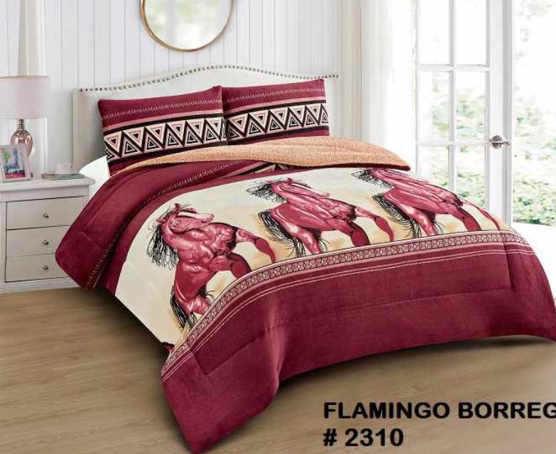 Cobertor estampado de oferta