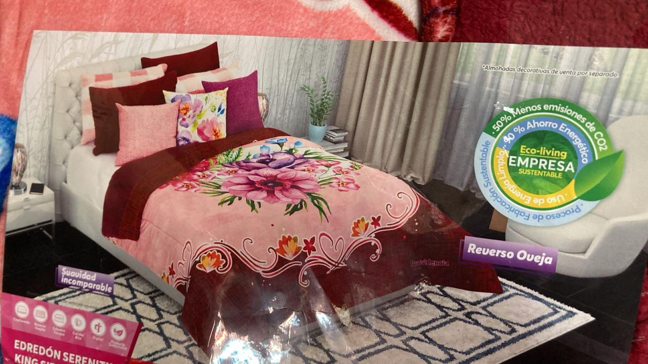 Cobertor providencia king Size ABORREGADO