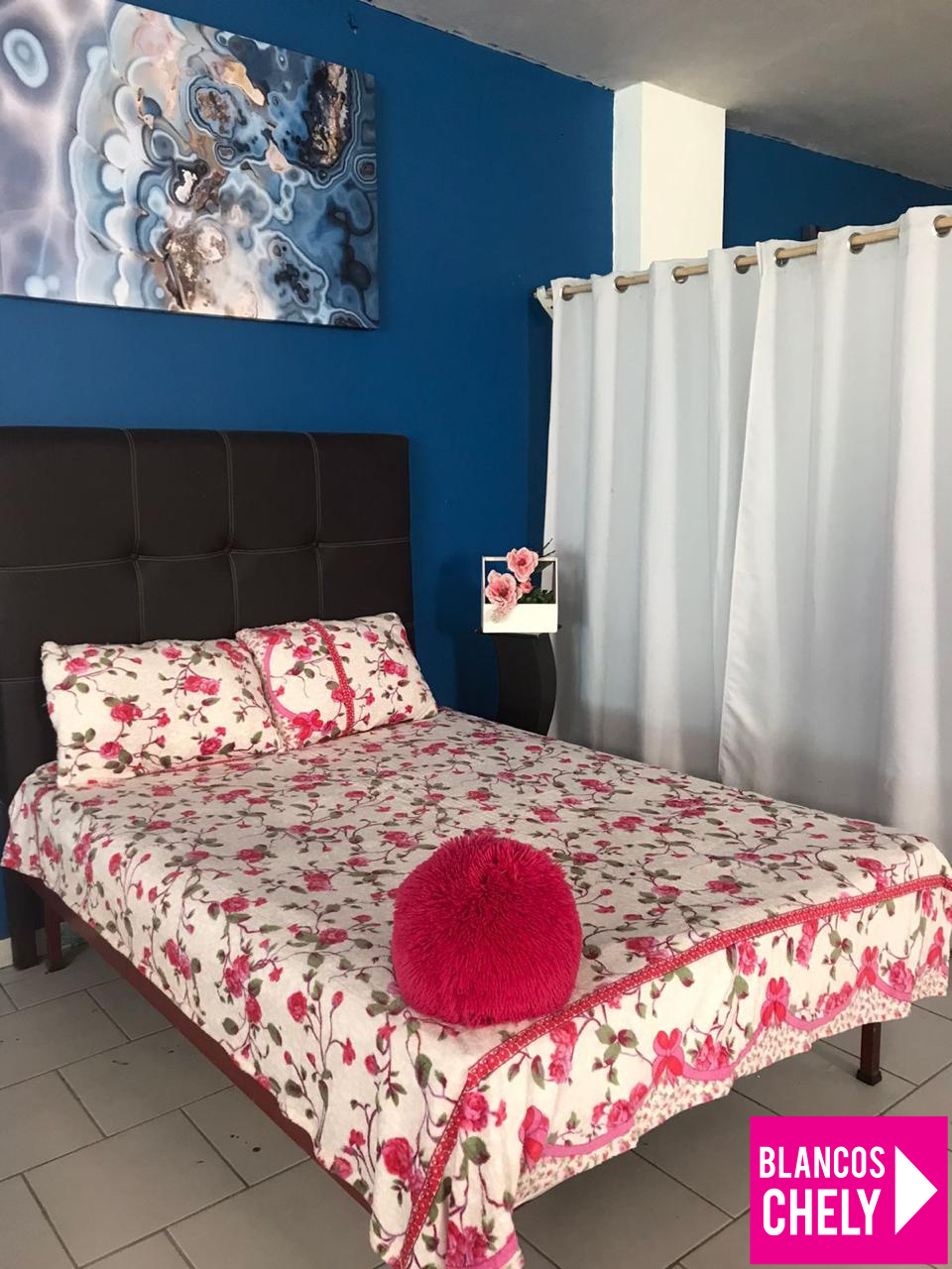 Combo Frazada+Par de Almohadas Estampadas