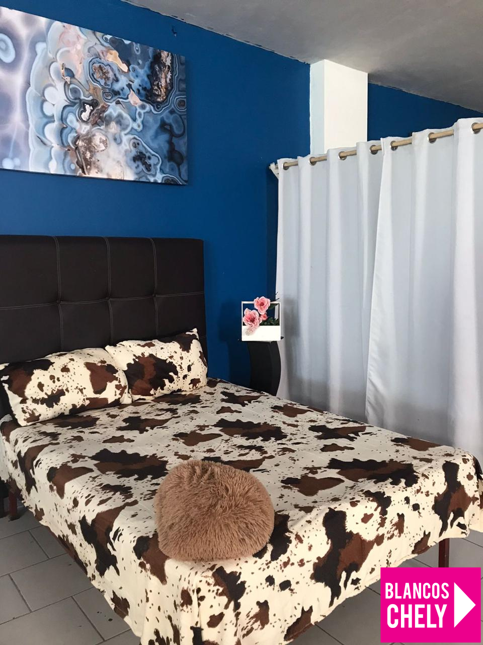 Combo Frazada+Par de Almohadas Estampadas
