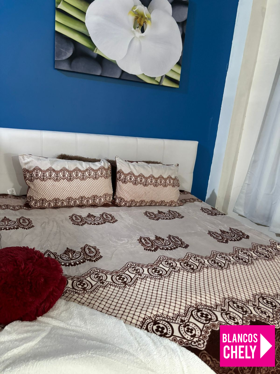 Cobertor estampado de oferta