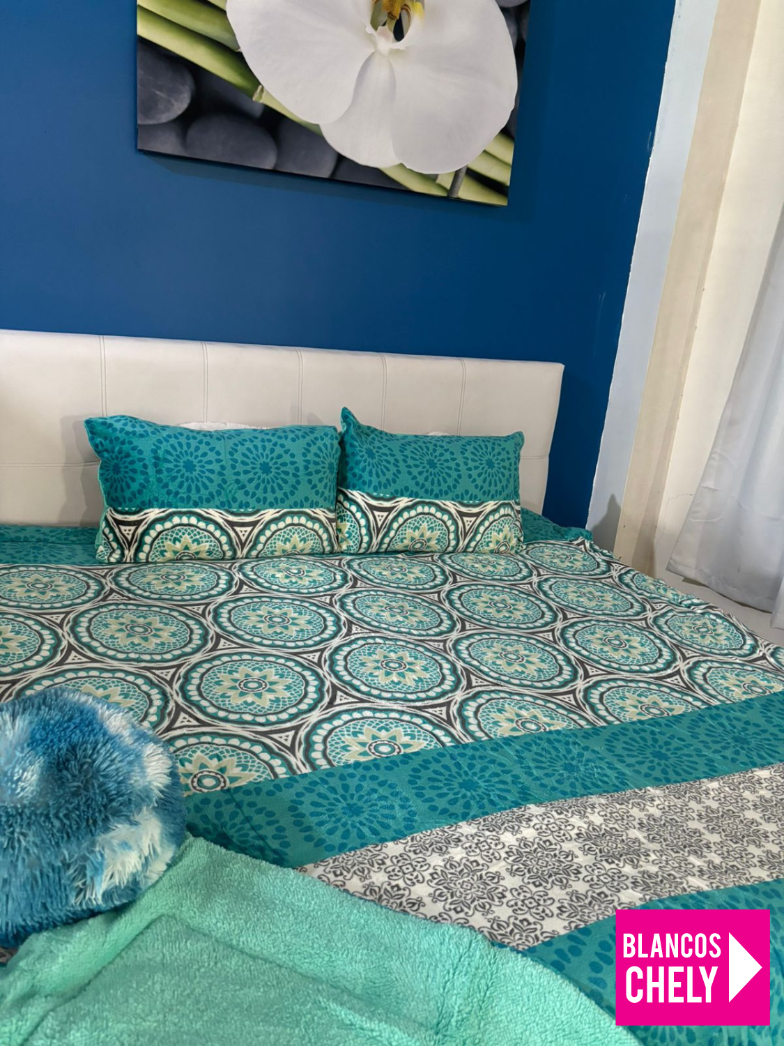 Cobertor estampado de oferta