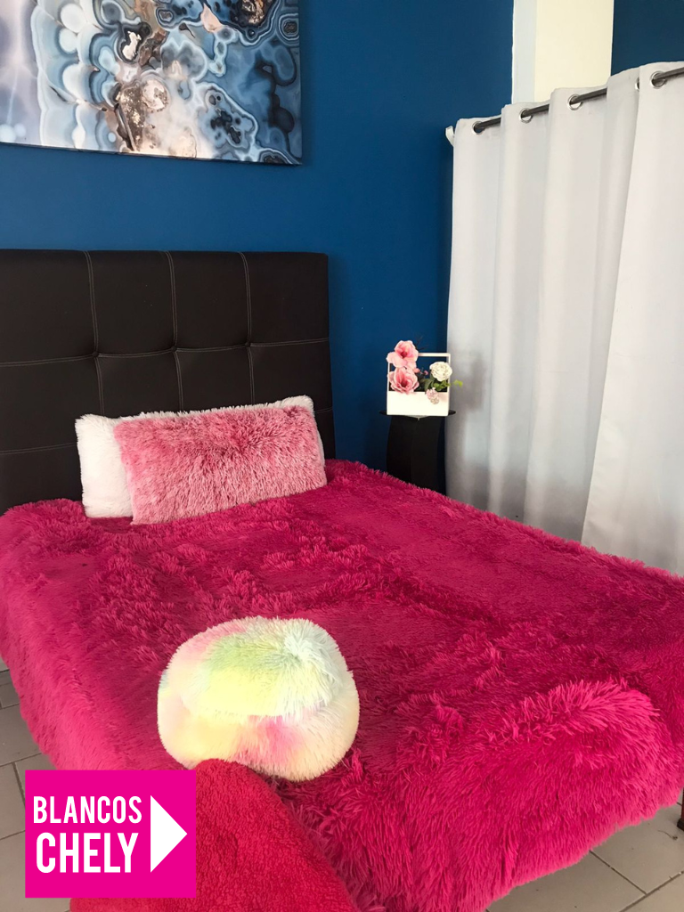Cobertor Pelo Alto Matrimonial NEGRO