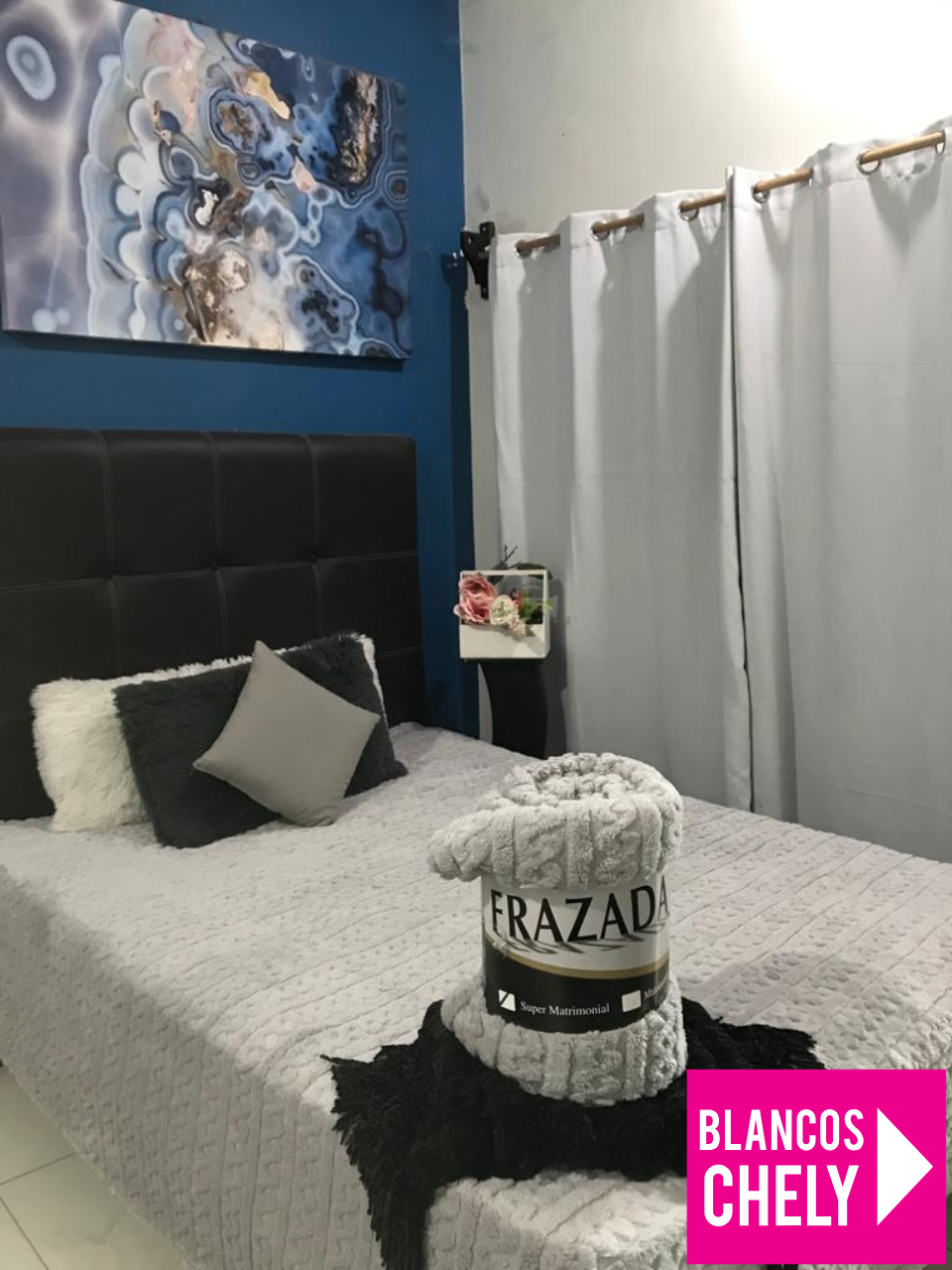 Frazada de trenza matrimonial