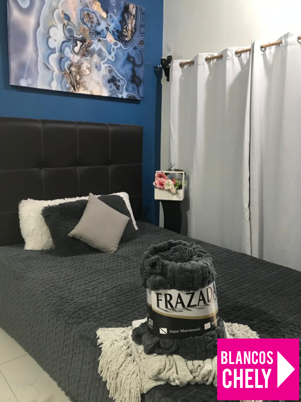 Frazada de trenza matrimonial