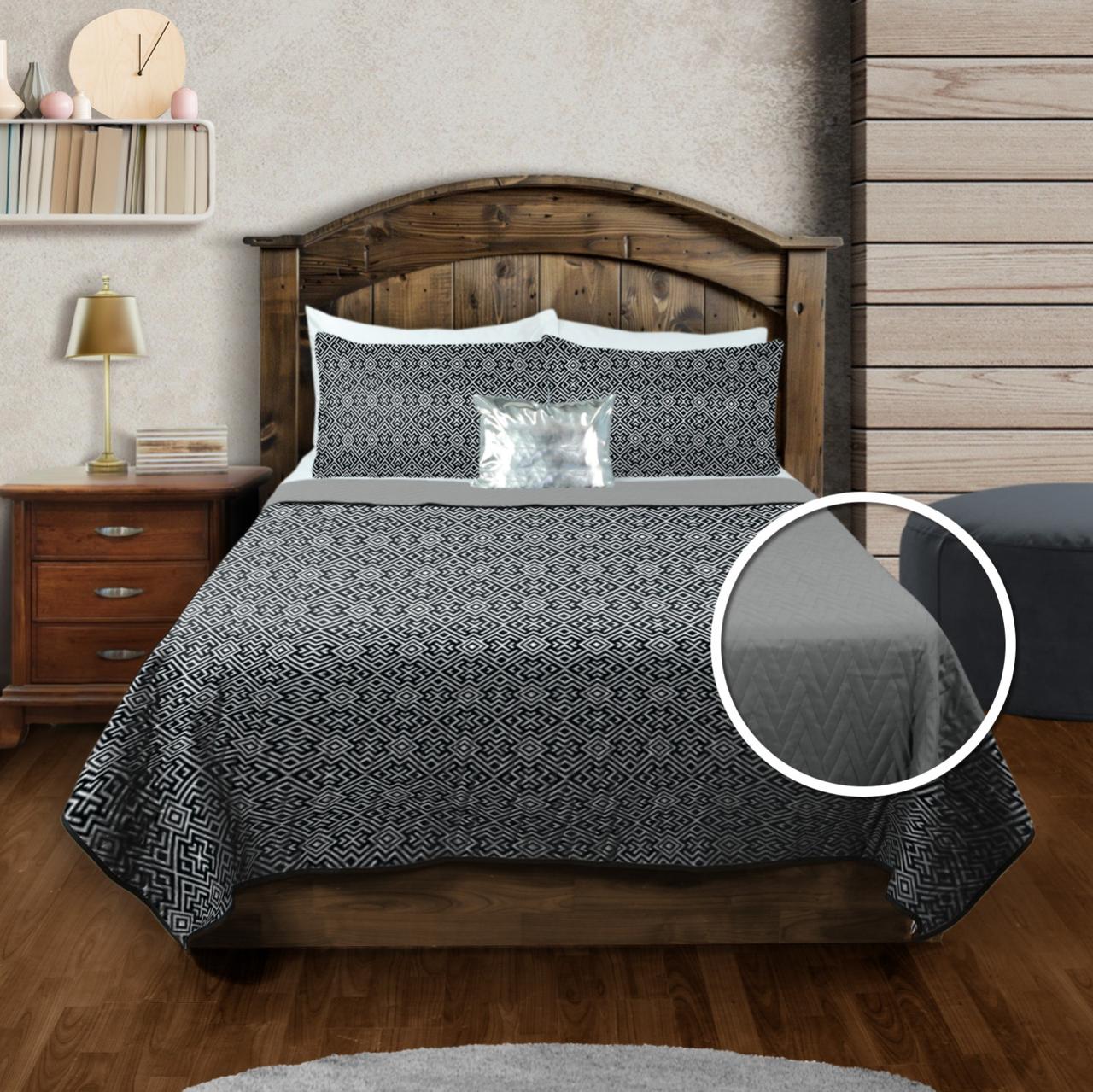 Edrecolcha Doble Vista estampada King Zantelo