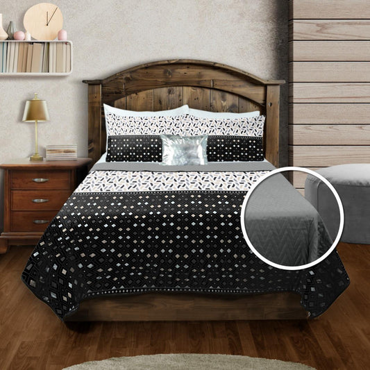 Edrecolcha Doble Vista estampada King Zantelo