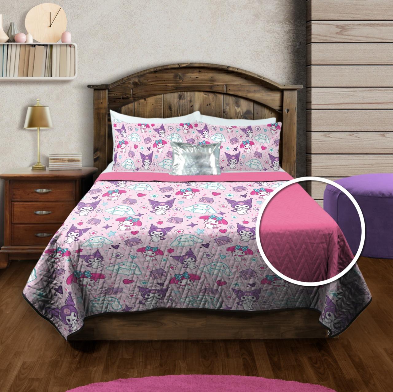 Edrecolcha Doble Vista estampada King Zantelo