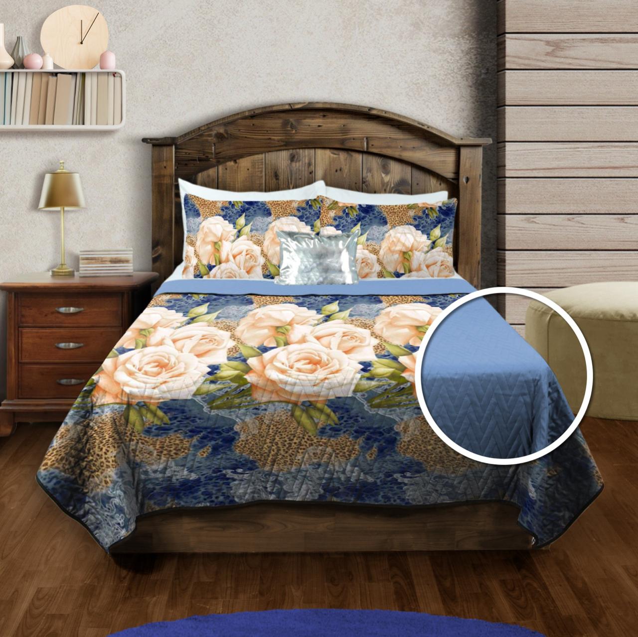 Edrecolcha Doble Vista estampada King Zantelo