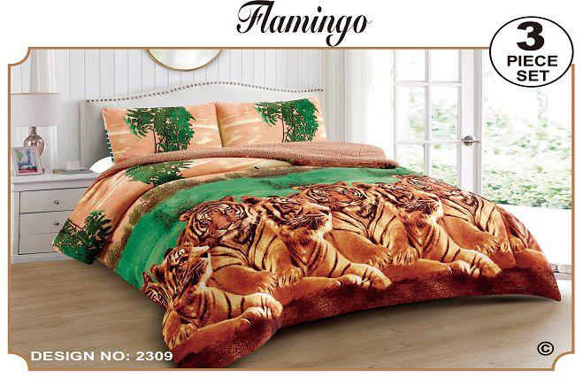 Cobertor estampado de oferta